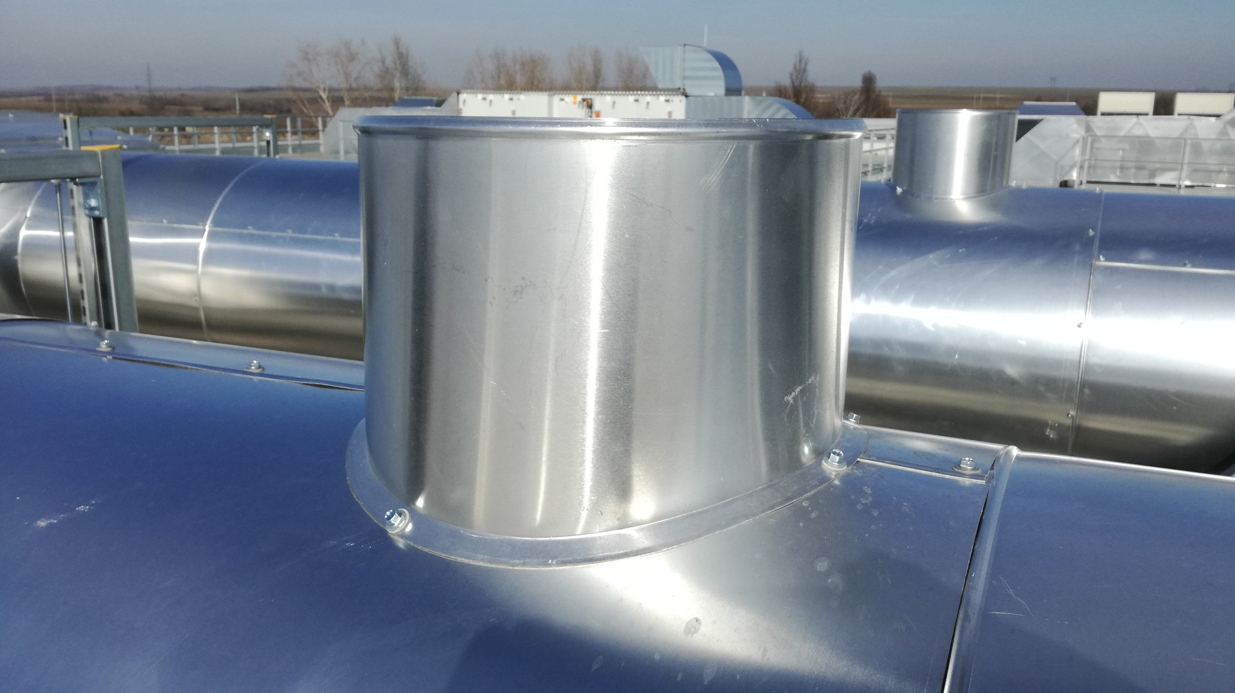 VEAS Székesfehérvár 16000 m2 csarnok gépészeti kivitelezése, 10. kép